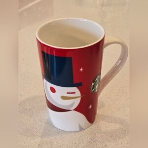 2012 Starbucks Holiday Red Hot Cup Grande Mug - 16oz